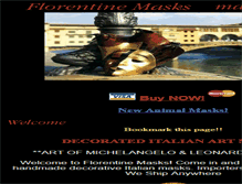 Tablet Screenshot of maskart.com